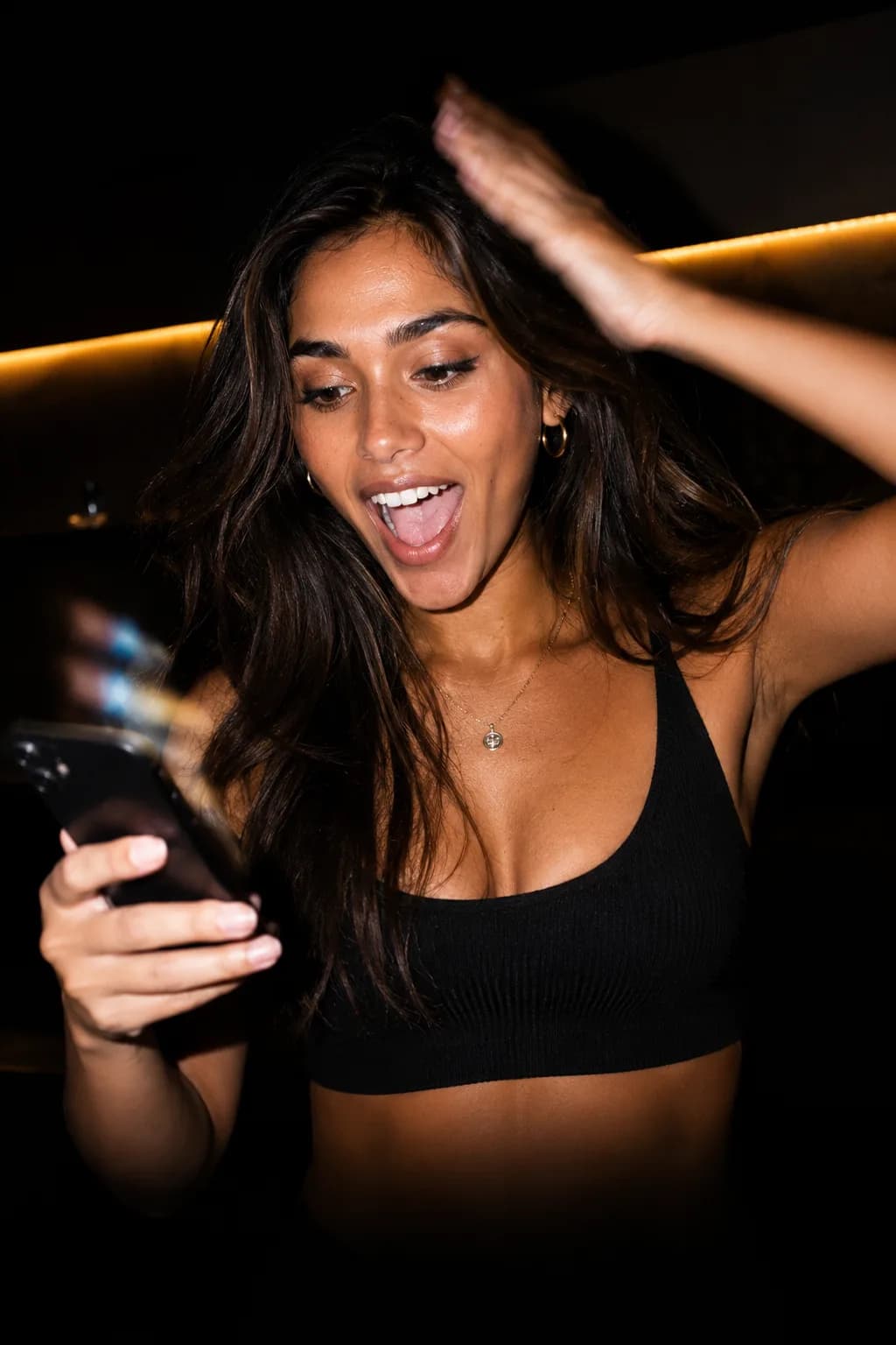 A post takes off at night — hundreds DM the same word